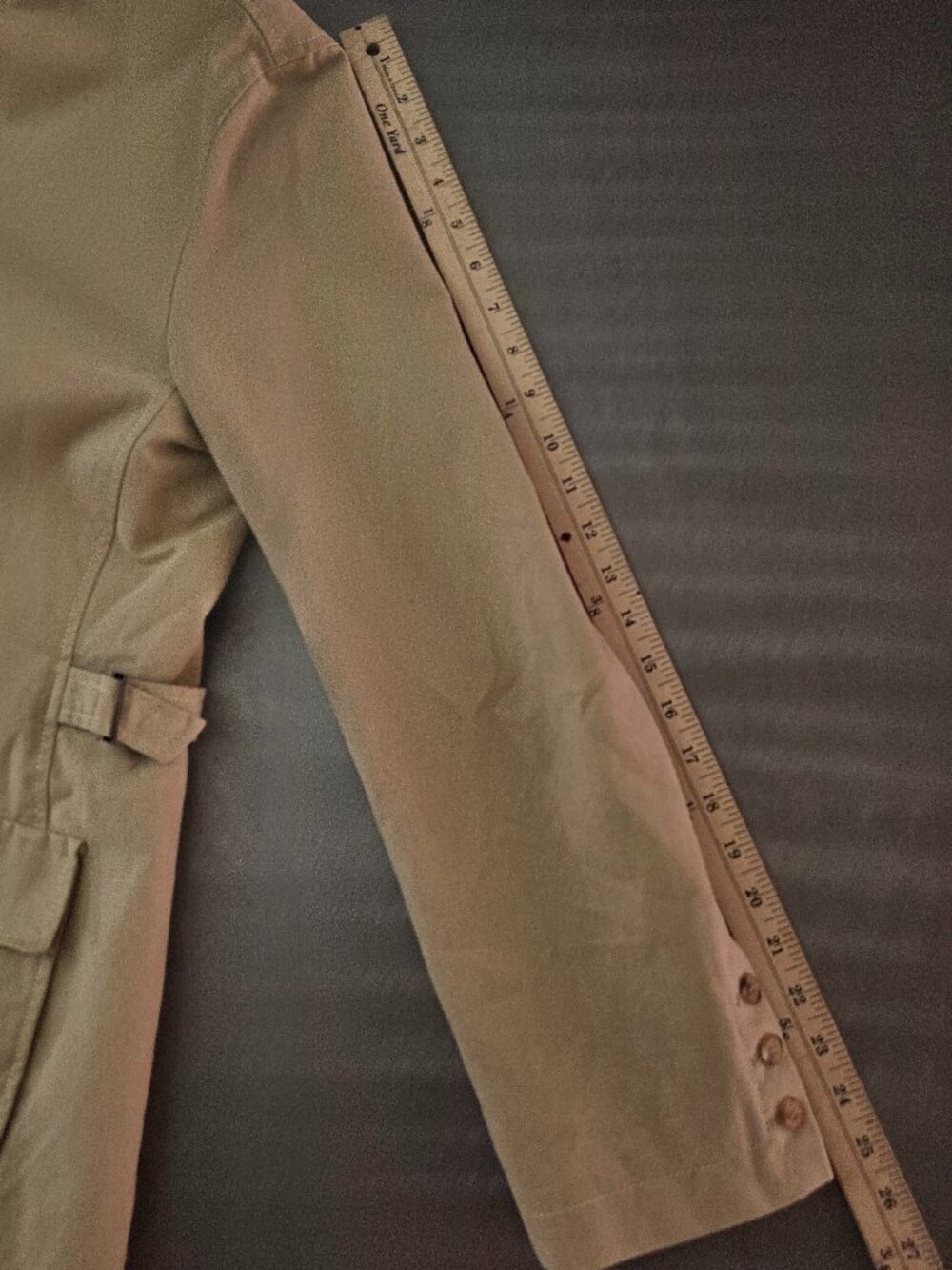Solid Homme Woo Young Mi Beige Utility Blazer Jacket NWT Minimalist Size 50 NWT - Picture 10 of 16